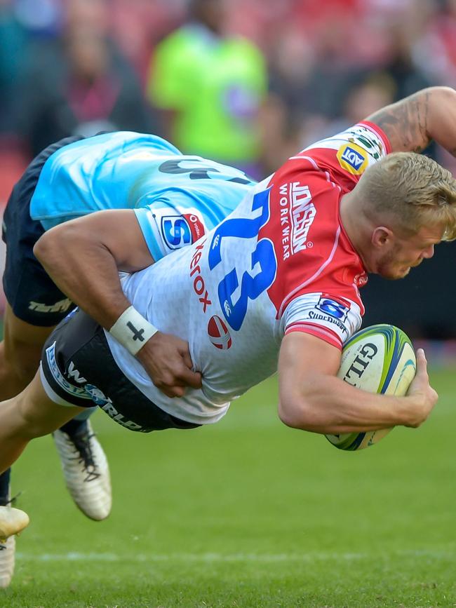 Waratahs suffered a heartbreaking loss to Lions. Picture: AFP