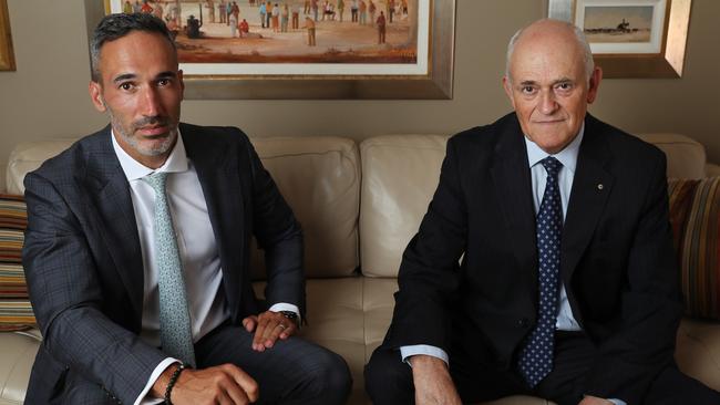 Executive Council of Australian Jewry co-CEOs Peter Wertheim, left, and Alex Ryvchin. Picture: John Feder