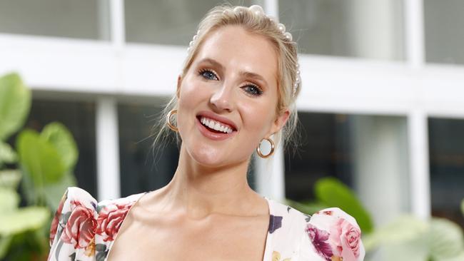 DAILY TELEGRAPH 10TH OCTOBER 2022Pictured is Sky Racing presenter Ally Mosley at The Everest Ladies Breakfast held at Ivy in Sydney ahead of this weekends 2022 Everest.Picture: Richard Dobson