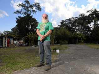 STILL WAITING: Hemp Embassy president Michael Balderstone is disappointed that the DA has not yet been granted for the old museum and Rainbow Cafe site. Picture: Marc Stapelberg