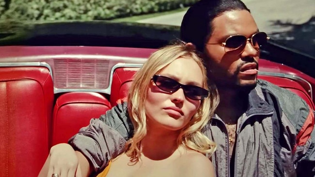 Lily-Rose Depp and The Weeknd star in The Idol. Picture: Binge