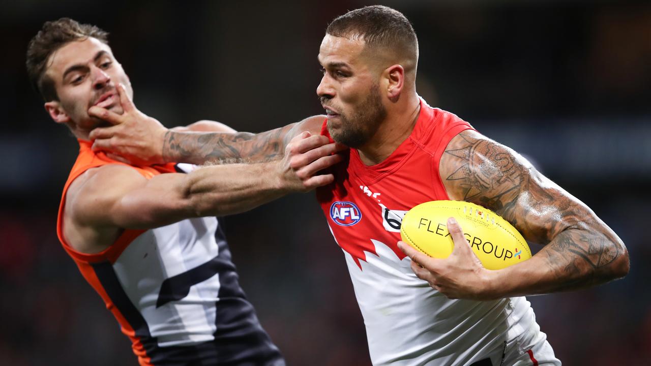 The AFL final between Lance Franklin’s Sydney Swans and the GWS Giants looms as a brutal encounter.