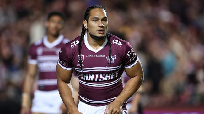 Martin Taupau will arrive at the Broncos this week. Picture: Getty Images.