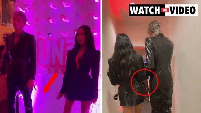 Megan Fox and Machine Gun Kelly’s OTT red carpet stunt