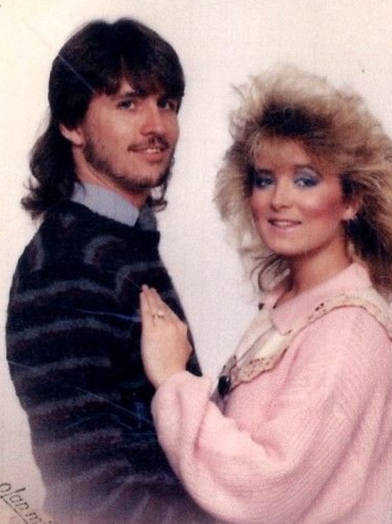 Darlie Routier and former husband Darin.