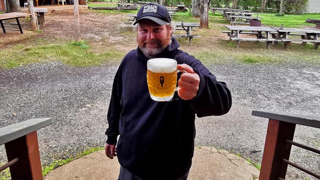 Cheers: Wandi Pub co-owner Patrick Subacius. Picture: Kirrily Carberry