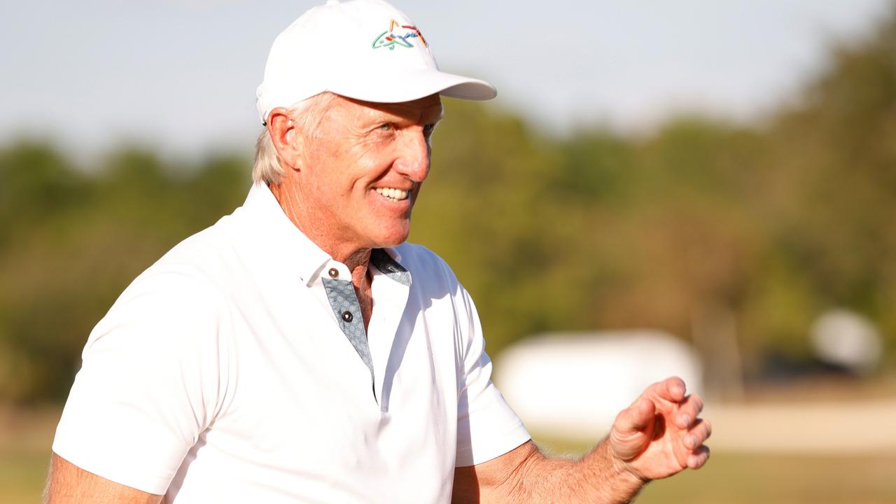 Greg Norman is spearheading the LIV project. (Photo by Cliff Hawkins/Getty Images)