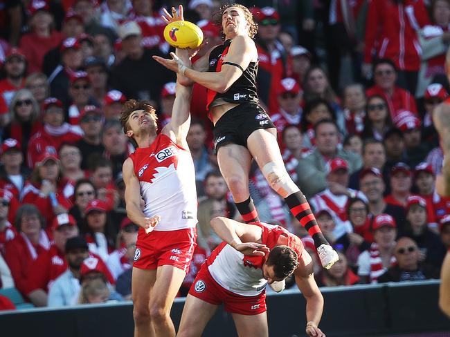 Mick Malthouse believes Joe Daniher is capable of winning the Brownlow Medal. Picture: Phil Hillyard