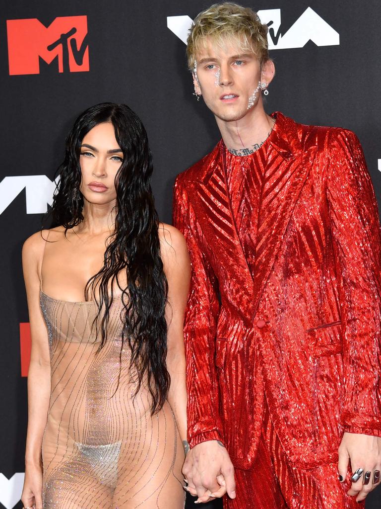 Megan Fox’s dress made headlines. (Photo by Angela Weiss/AFP)