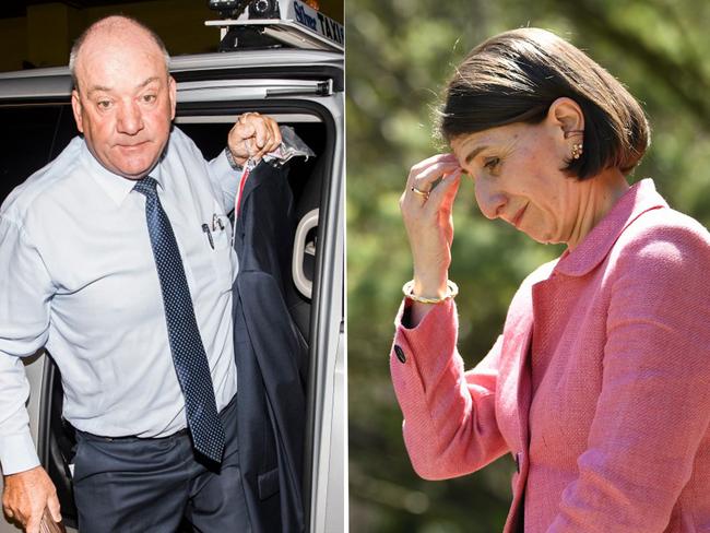 Composite image of Daryl Maguire and NSW Premier Gladys Berejiklian