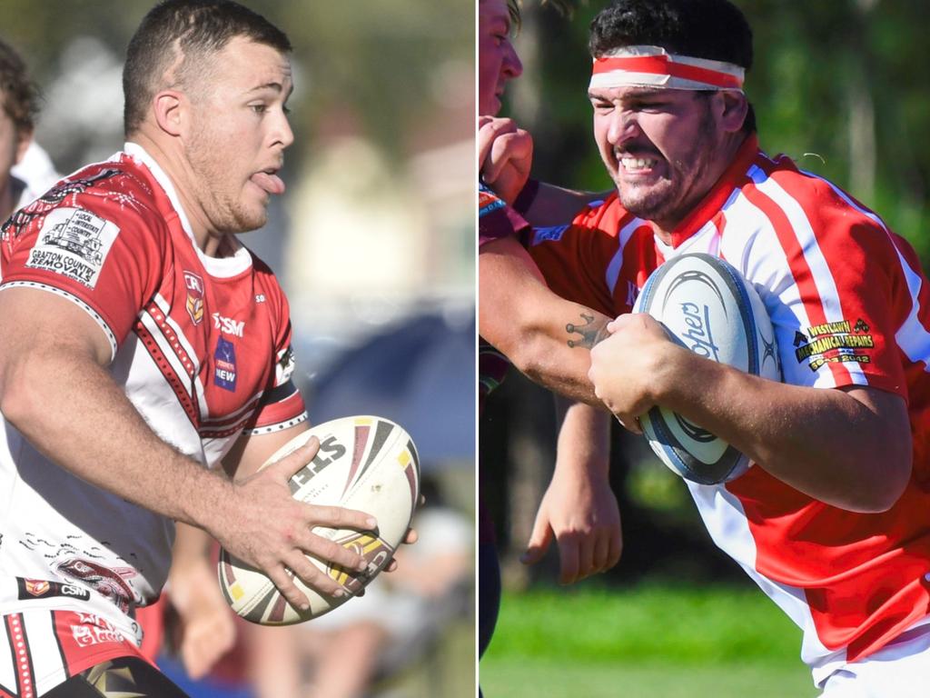 Could Luke Welch of the South Grafton Rebels and Rhys Nelson of the Grafton Redmen join forces in an Upper versus Lower Clarence River cross-code clash later this year?