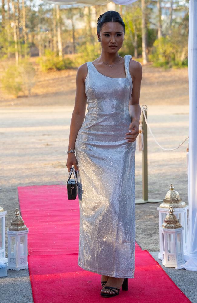 Micky Roper arrives at the Gympie State High School formal 2023. November 16, 2023. Picture: Christine Schindler