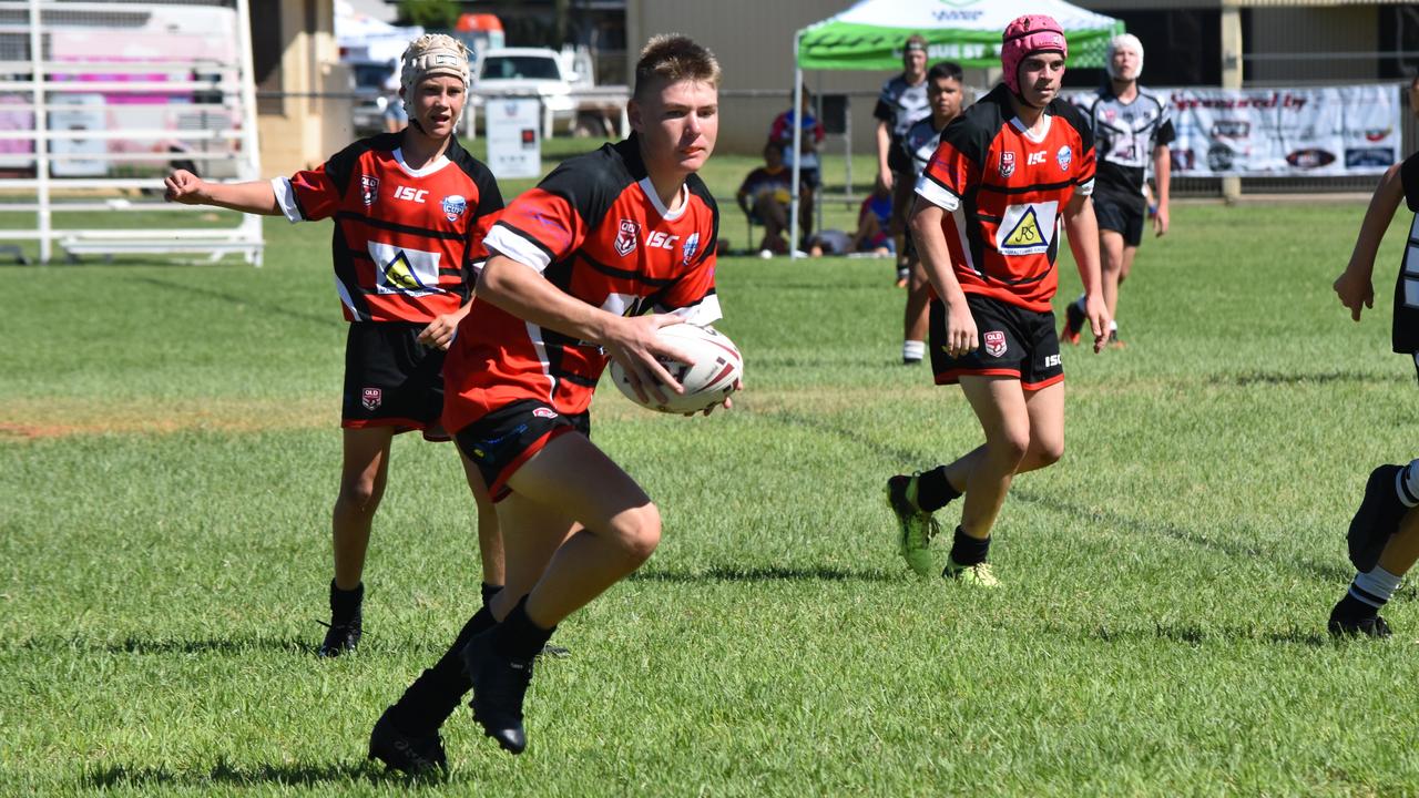 Mitchell Magpies v Toowoomba Valley Roosters U16. Adrian Vowles Cup 2020.