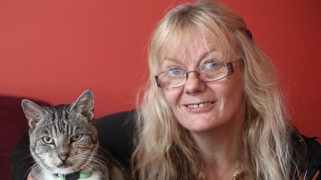 Ruse resident Michelle Halvorson has rescued a senior female cat, that she has called Pretty Girl, from a deceased estate as she was due to be euthanised. Picture: Robert Pozo