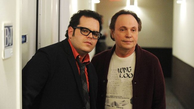 Star cast ... Josh Gad and Billy Crystal starred in the short-lived series The Comedians. Picture: Supplied