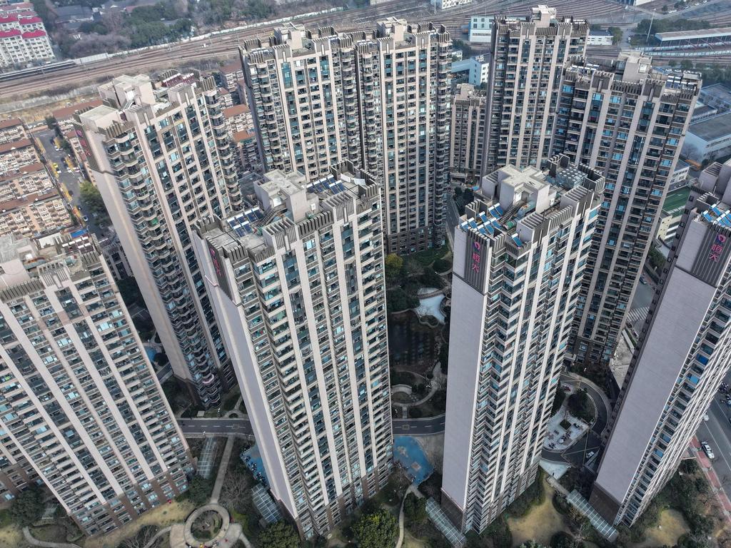 Chinese property developer Evergrande has been ordered into liquidation. Picture: AFP