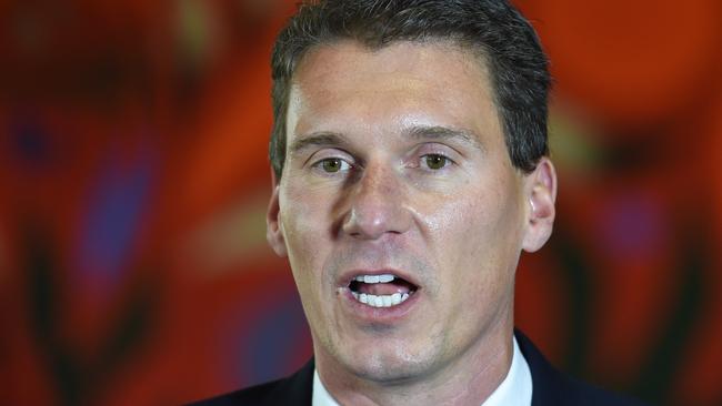 Speculation is swirling that Senator Cory Bernardi will split from the Liberal Party. Picture: AAP Image/Paul Miller