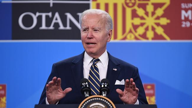 US President Joe Biden. Picture: Denis Doyle/Getty Images