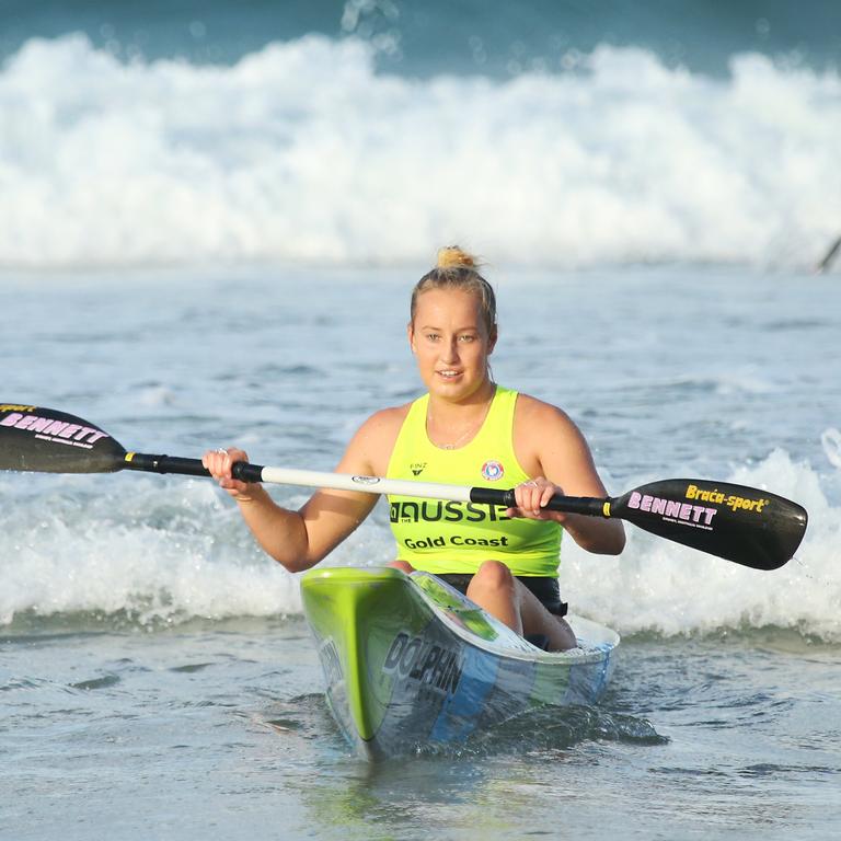 Brielle Cooper. GRADUATED: 2016. NOW: Youngest winner of the Nutri-Grain Ironwoman Series in 2018. Picture Glenn Hampson