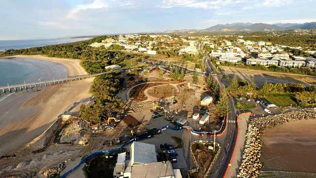 The Coffs Harbour Jetty Foreshores upgrade. Picture: Coffs Harbour City Council