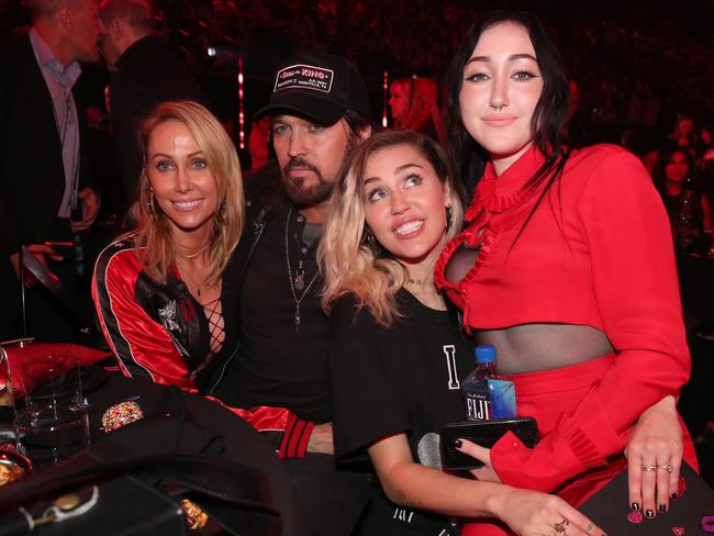 Tish and Billy Ray, the parents of Miley and Noah Cyrus (pictured) filed for divorce in April. Picture: Christopher Polk/Getty Images for iHeartMedia