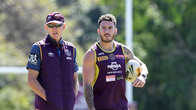 Former Brisbane coach Wayne Bennett has defended Darius Boyd. Picture: Dave Hunt