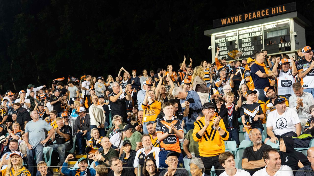 Tigers fans will let the departing front-rower know how they feel on Thursday night. Picture: Tom Parrish