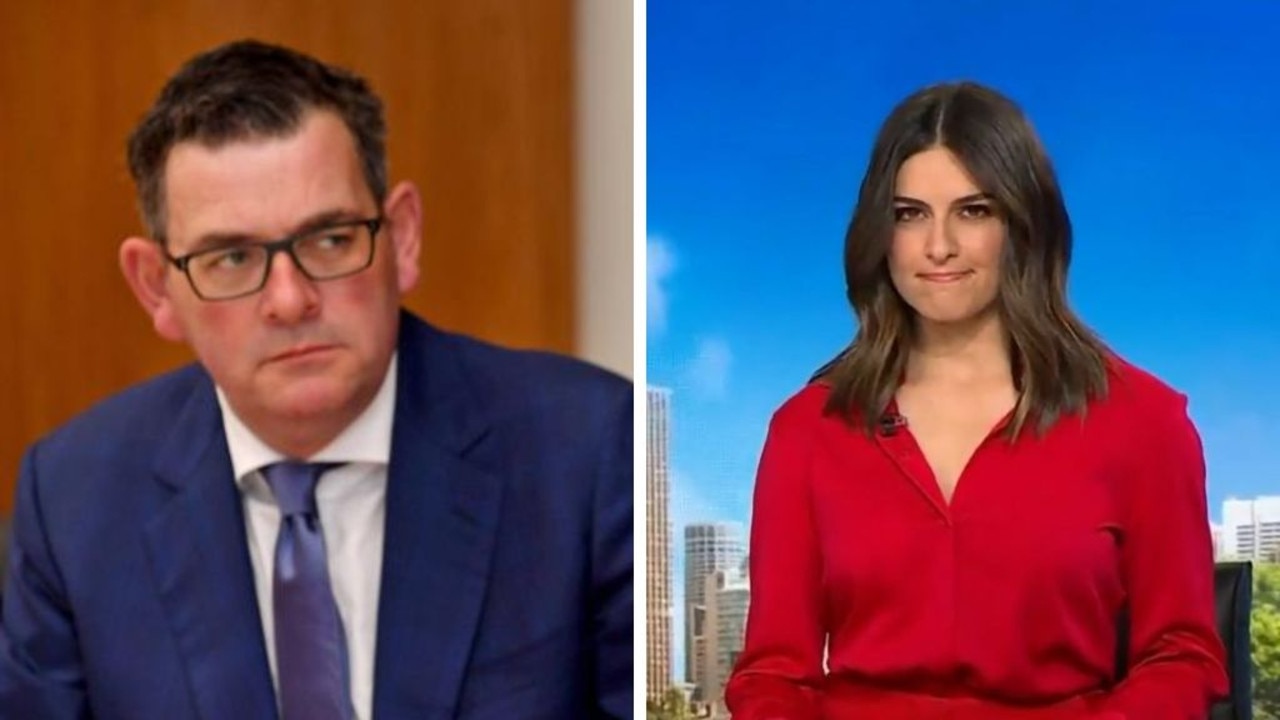 Today host Sarah Abo said Premier Daniel Andrews had been invited to appear on the show, but he was ‘unavailable’.