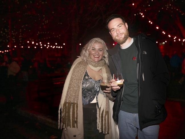 Dark Mofo 2023. Winter Feast. Schnnelle Galati and Jay Edwards. Picture: Caroline Tan