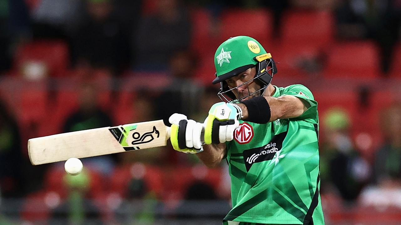 Glenn Maxwell of the Stars. Photo by Cameron Spencer/Getty Images