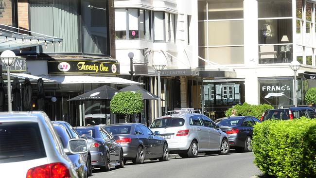 Knox street, Double Bay. Picture: John Appleyard