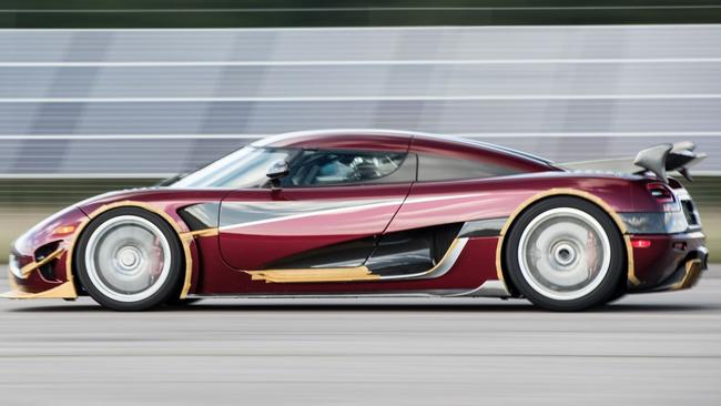 Koenigsegg Agera RS for Motoring page column. Supplied