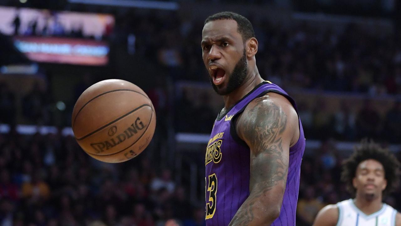 The Lakers have shut LeBron James down.