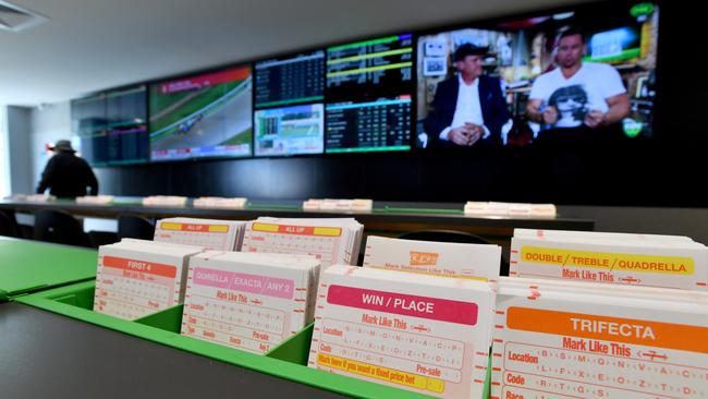 The Andrews government is considering lifting a Point of Consumption Tax (POCT) paid by betting companies. Picture: AAP