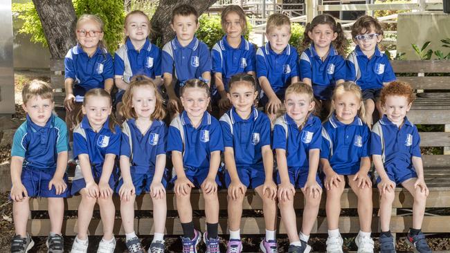 My First Year 2023: Kingsthorpe State School prep T class. Monday, February 6, 2023. Picture: Nev Madsen.