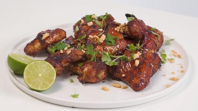 Thai-style chicken wings