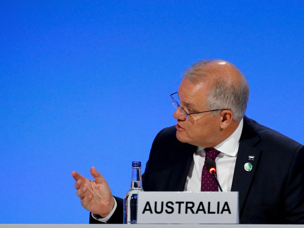 Scott Morrison addressed the summit last week. Picture: Phil Noble/Getty Images