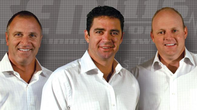 Tim Watson, Garry Lyon, and Billy Brownless in 2004.