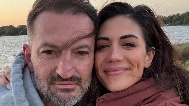 Stephanie Rice instagram post now she is living back in Australia (WA) full-time after spending the last 8 months in Dubai, Stephanie is pictured with her Pastor husband to be Mark Lassey Picture Instagram,