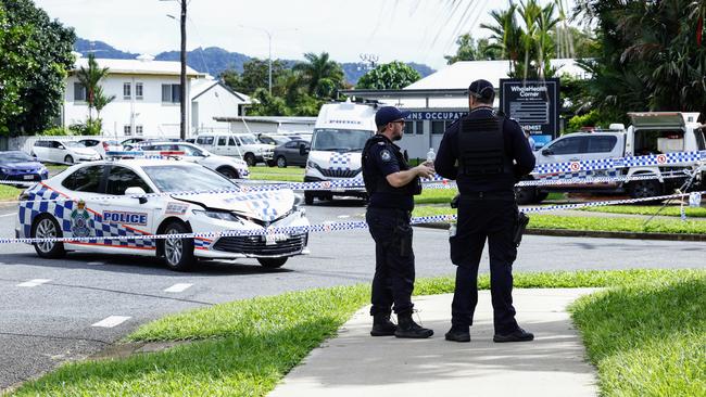 Authorities said the 21-year-old male is being treated at Cairns Hospital where he is in a stable condition. Picture: Brendan Radke