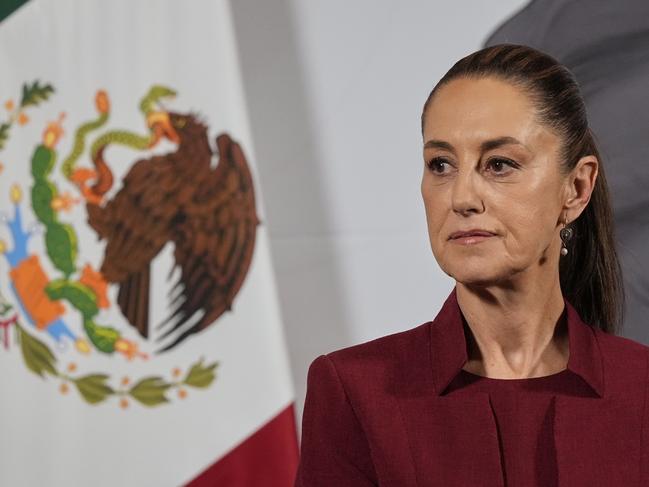 Mexican President Claudia Sheinbaum has turned down an offer from Donald Trump to let US troops fight the drug cartels on Mexican soil. Picture: AP Photo/Marco Ugarte, File