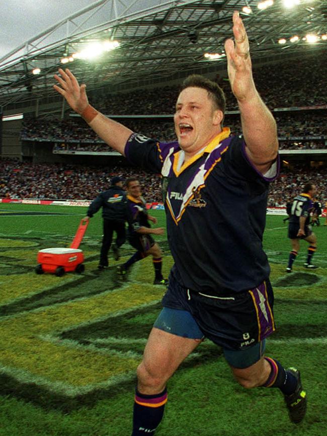 But Glenn Lazarus was twice the player as him, and did more for the game, writes Paul Kent. Picture: NRL Photos