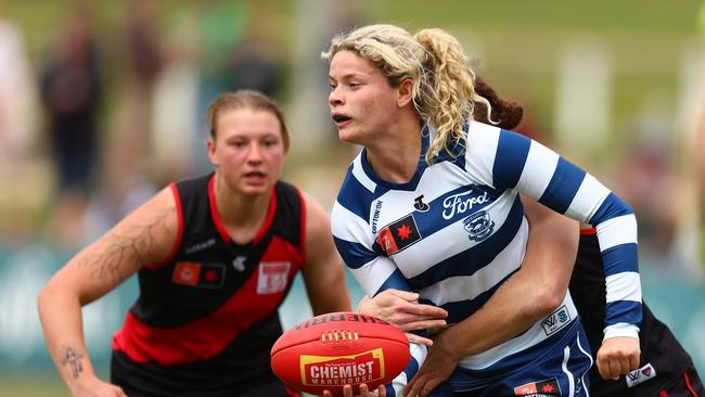 Geelong has faded out of games this season. Picture: Getty Images