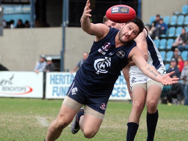 Fevola in action for Coolangatta on the Gold Coast. Picture: Richard Gosling