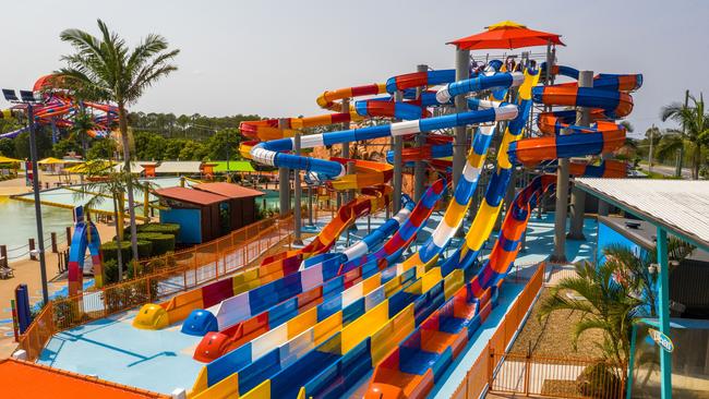 The eight-year-old girl allegedly injured herself on the Fully 6 slides at WhiteWater World in 2020.