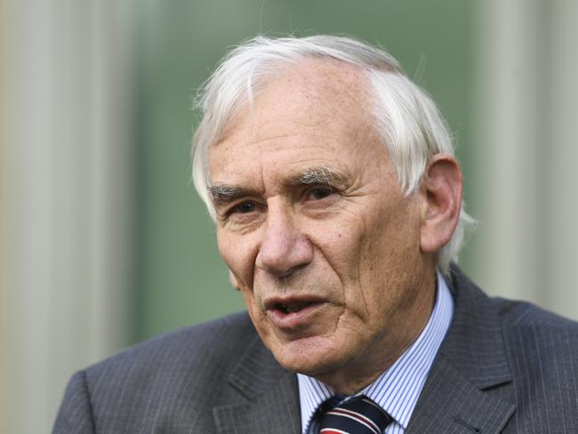 State Parole Authority chairman and former Supreme Court Justice James Wood. Picture: AAP