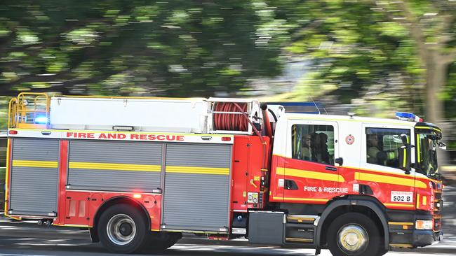 BRISBANE, AUSTRALIA - NewsWire Photos SEPTEMBER 16, 2024: Fire truck in Brisbane. Stock Picture.Picture: NewsWire / John Gass