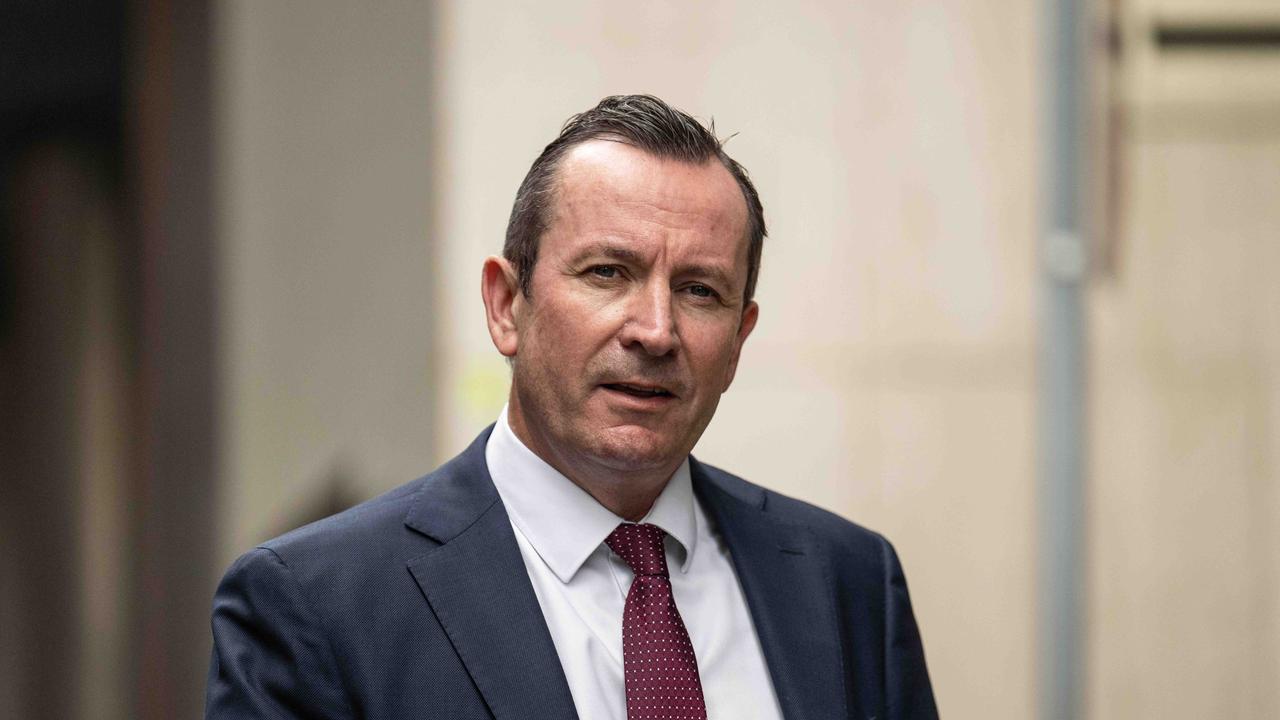 Western Australia Premier Mark McGowan. Picture: NCA NewsWire/James Gourley