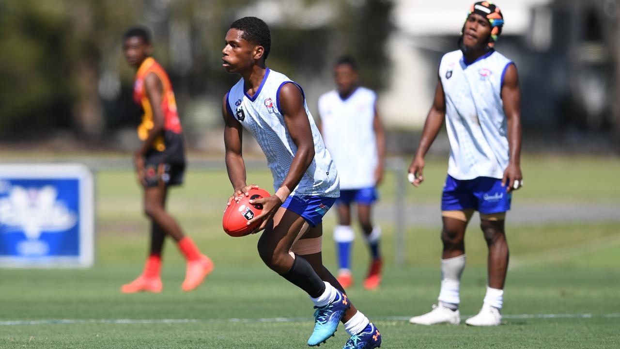 Action from the 2024 AFL Pacific Cup. Picture: AFL Queensland.