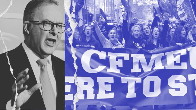 Labor has already lost the millions of dollars normally given to the party by the CFMEU and will lose significant Communications Electrical and Plumbing Union funding.